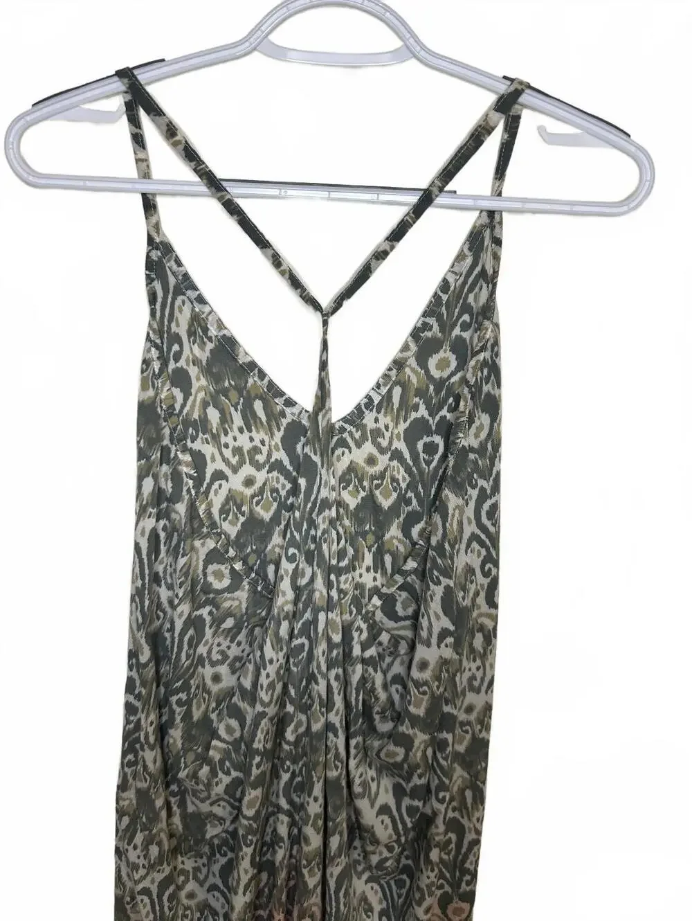 Bali Queen summer maxi dress ombre drape back